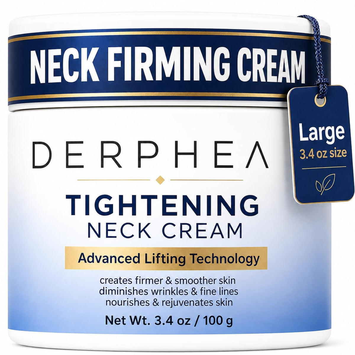 DERPHEA Advanced Neck Cream - 3.4 oz